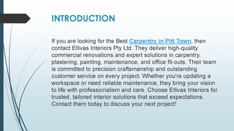 Best Carpentry in Pitt Town