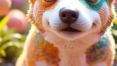 Fantasy Candy Dogs in
