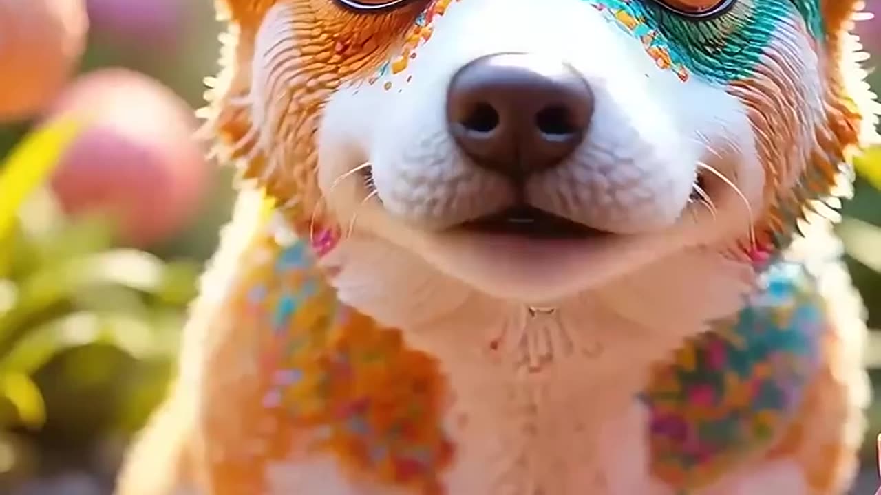 Fantasy Candy Dogs in