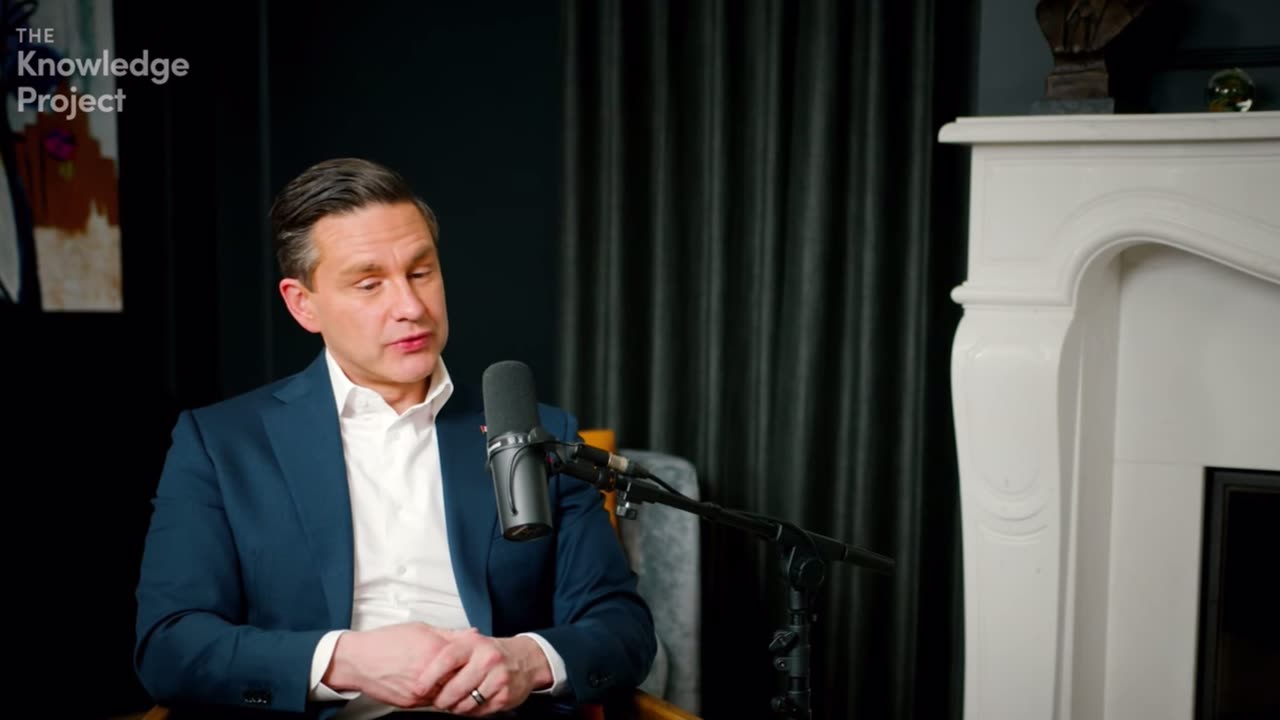 Pierre Poilievre in conversation with Shane Parish