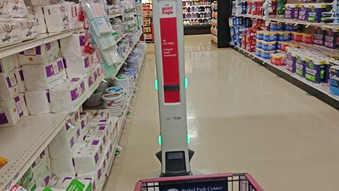 Giant Eagle Inventory Robot In Action