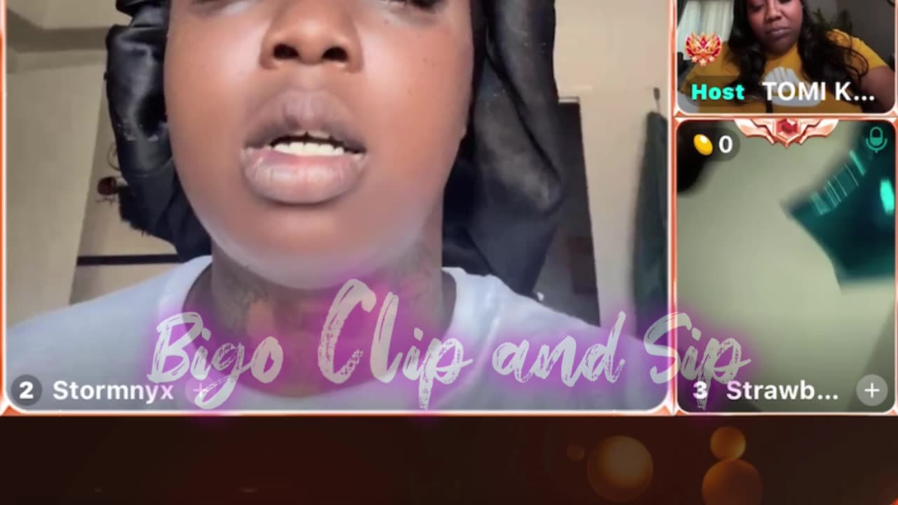 TomiKay interviews MadamLo's friend StormNyx-jumped by Baddies 6/18/25 #bigoclipandsip