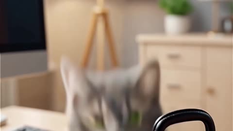 Hilarious AI Deepfake: Cat Turns Into a Tiny CEO