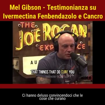 IVERMECTINA: TESTIMONIANZA DI MEL GIBSON