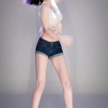 Hot Glossy black Hotpants Vivacious Hip Hop Dance | Daily Beauty EP 1475