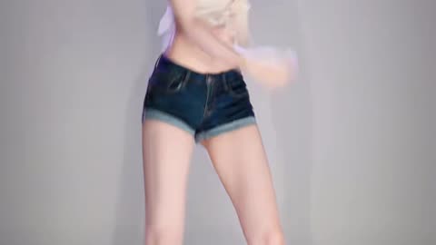 Hot Glossy black Hotpants Vivacious Hip Hop Dance | Daily Beauty EP 1475