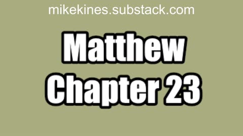 Matthew 23