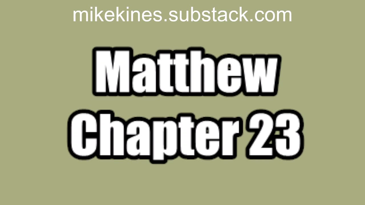 Matthew 23