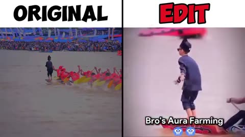 Boat kid aura farming pacu jalur!!!!