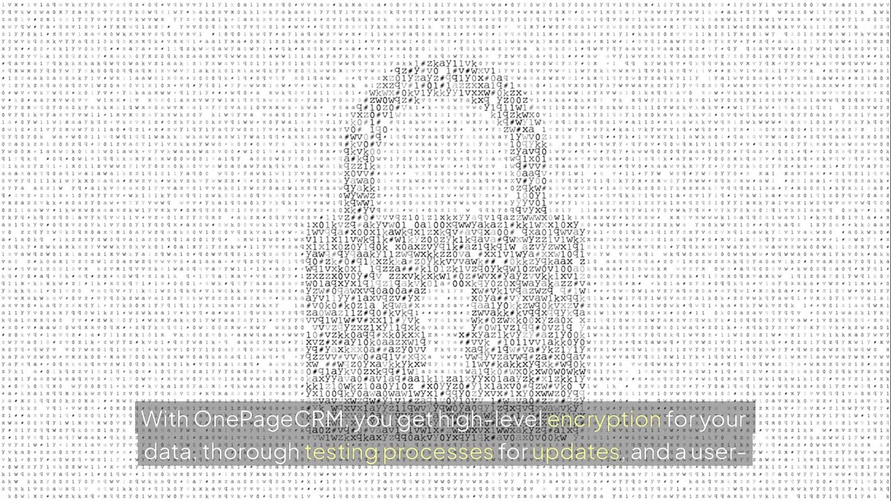 OnePageCRM Security Overview | How Your Data Stays Safe