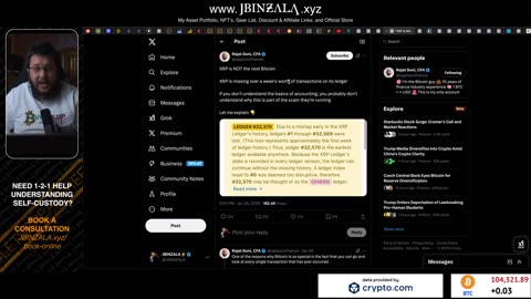 The Bitcoin Data 🚀 FOMC 4.5% Rates, Bitcoin is Needed | JBINZALA | You're Not Bullish Enough #9 