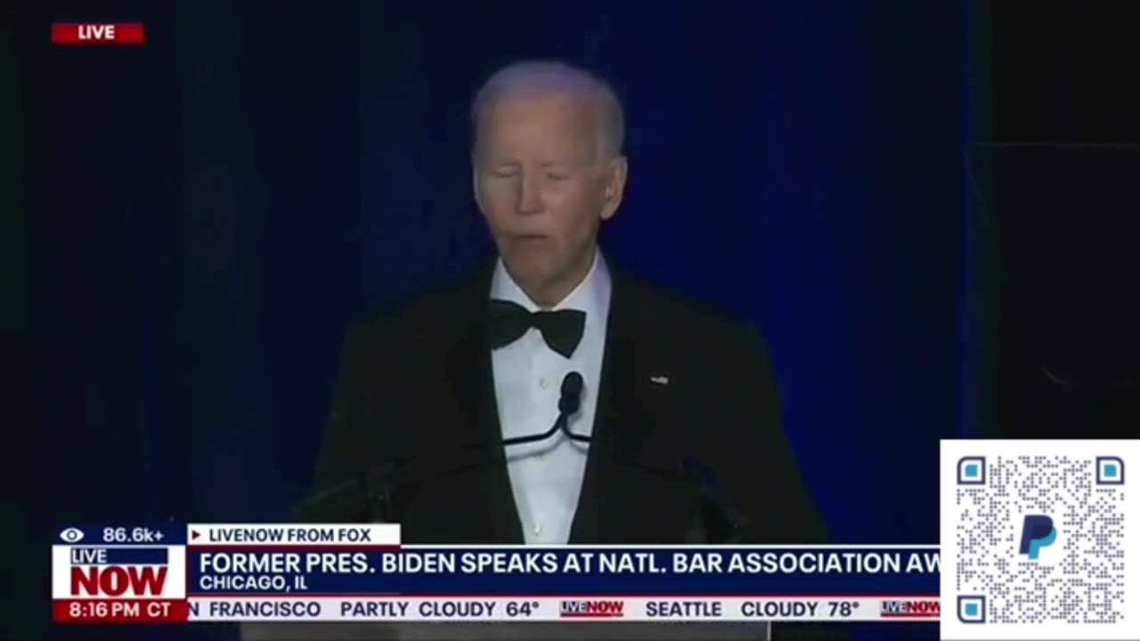 Biden Screams About Trump Erasing Everything He Did