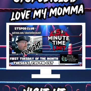 5 Minute Time Limit - TONIGHT! AT 7:05 PM CST!!