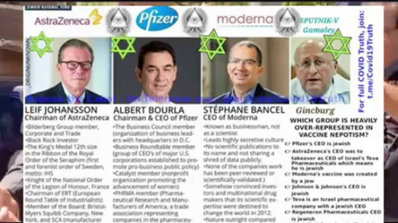 R.Bosi, tells us that the war is being waged against the Khazarian mafia