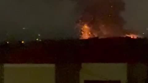 Lebanese media reports a wave of Israeli airstrikes in the south of the country.