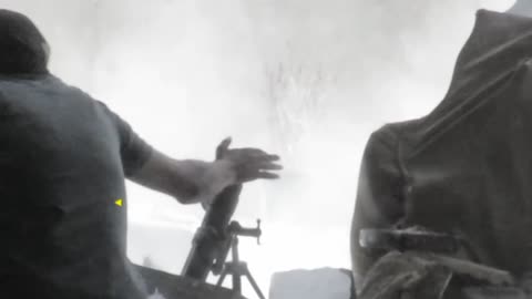 Al-Quds Brigades showing their fighters striking an enemy command-and-control headquarters
