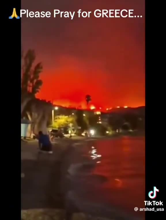 DeepWebSlinger - Do you remember the Lahaina, Hawaii fires？ Greece 🇬🇷 is going through...