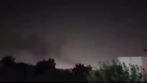 Reports of an explosion in eastern Tehran.