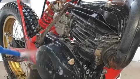 Fixing a Motorcycle Flat Tire