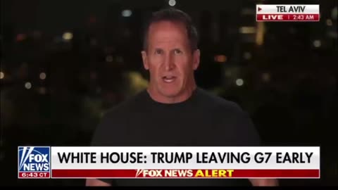 President Trump leaving G7 early