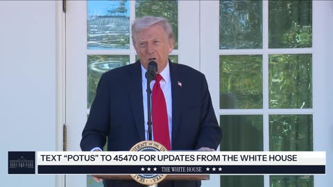 President Trump Hosts a Rose Garden Club Lunch