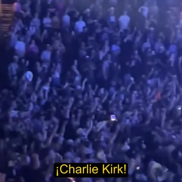 Youth Chant Charlie Kirk at Gavin Adcock Concert