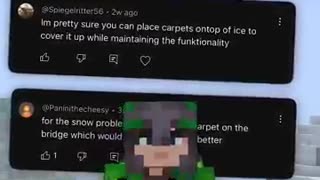 Must Watch: minecraft ice boat myth...
