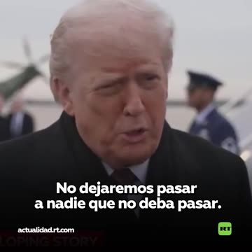 Trump sobre el despliegue en el Caribe: "Es un bloqueo" a Venezuela