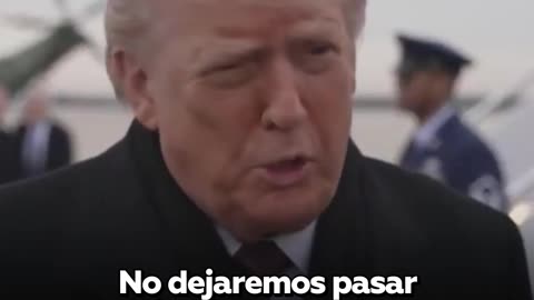 Trump sobre el despliegue en el Caribe: "Es un bloqueo" a Venezuela
