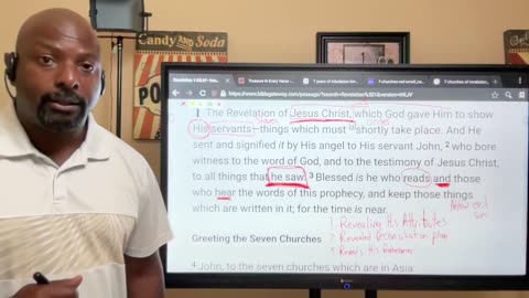 Episode 813: Revelation 1: God unveils His plan for Jesus the second Adam.