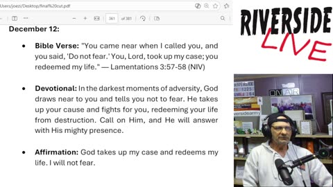 Riverside Morning Ammo Daily Devotional 12.12.25