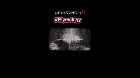 Etymology of Words and How They Fool Us