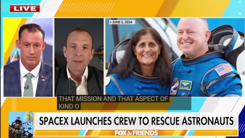 Pilot praises SpaceX launch to rescue astronauts: ‘It’s time to bring them home’