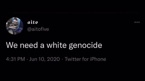 People Openly Calling for White Genocide