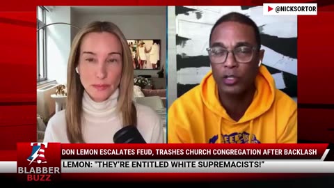 Don Lemon Escalates Feud, Trashes Church Congregation After Backlash