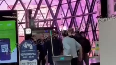 In one of Kiev's shopping centers