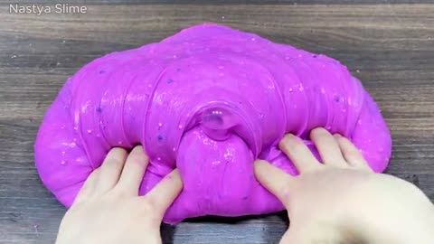 PURPLE vs PINK KUROMI Glossy Slime Mixing - Secret Battle Revealed_part4