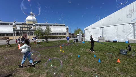 Bubbles in the Park !!!!