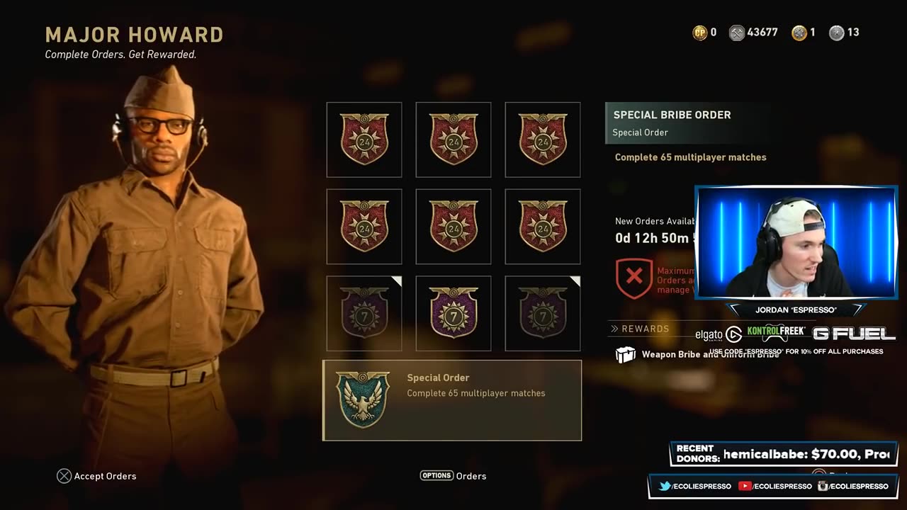 Free Variants & COD