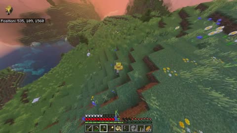 Chilling while playing MINECRAFT