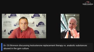 Testosterone Replacement Therapy Vs Anabolic Substances Abused in Gym Culture w/Dr. CG Bronson