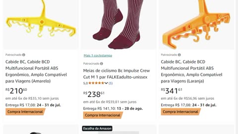 Cabide BC, Cabide BCD Multifuncional Portátil ABS Ergonômico, Amplo Compatível