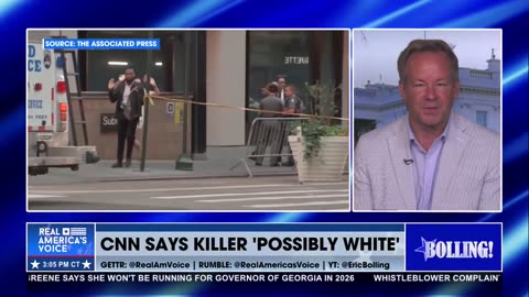 CNN SAYS NYC KILLER WAS “POSSIBLY WHITE”