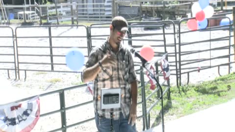 Skipper Calder & Cowboy-up Ministry bring horse training with a message at 11am.