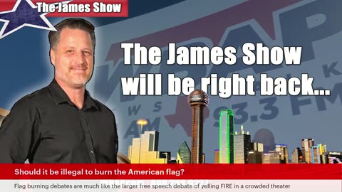 Thursday: who's behind the protests? Let's talk about flag burning