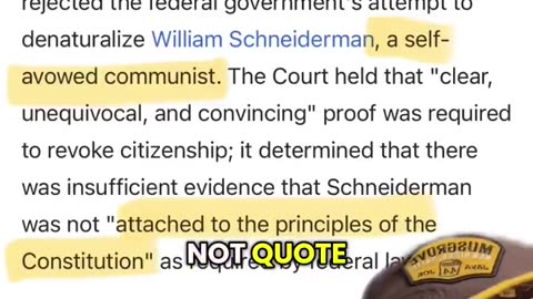 Trump Deporting Naturalized Citizens - Slippery Slope to Losing Citizenship for Every "Antisemite"