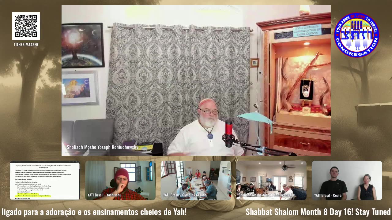 Shabbat Shalom Chodesh # 8 Day 16