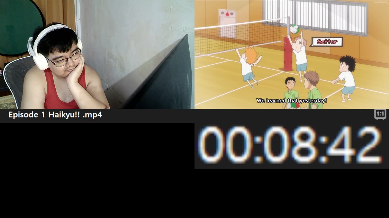 Haikyu!! Episode 1 Reaction R#1