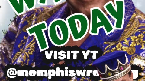 WATCH TODAY!! Christmas with The King Memphis Wrestling at Noon!
