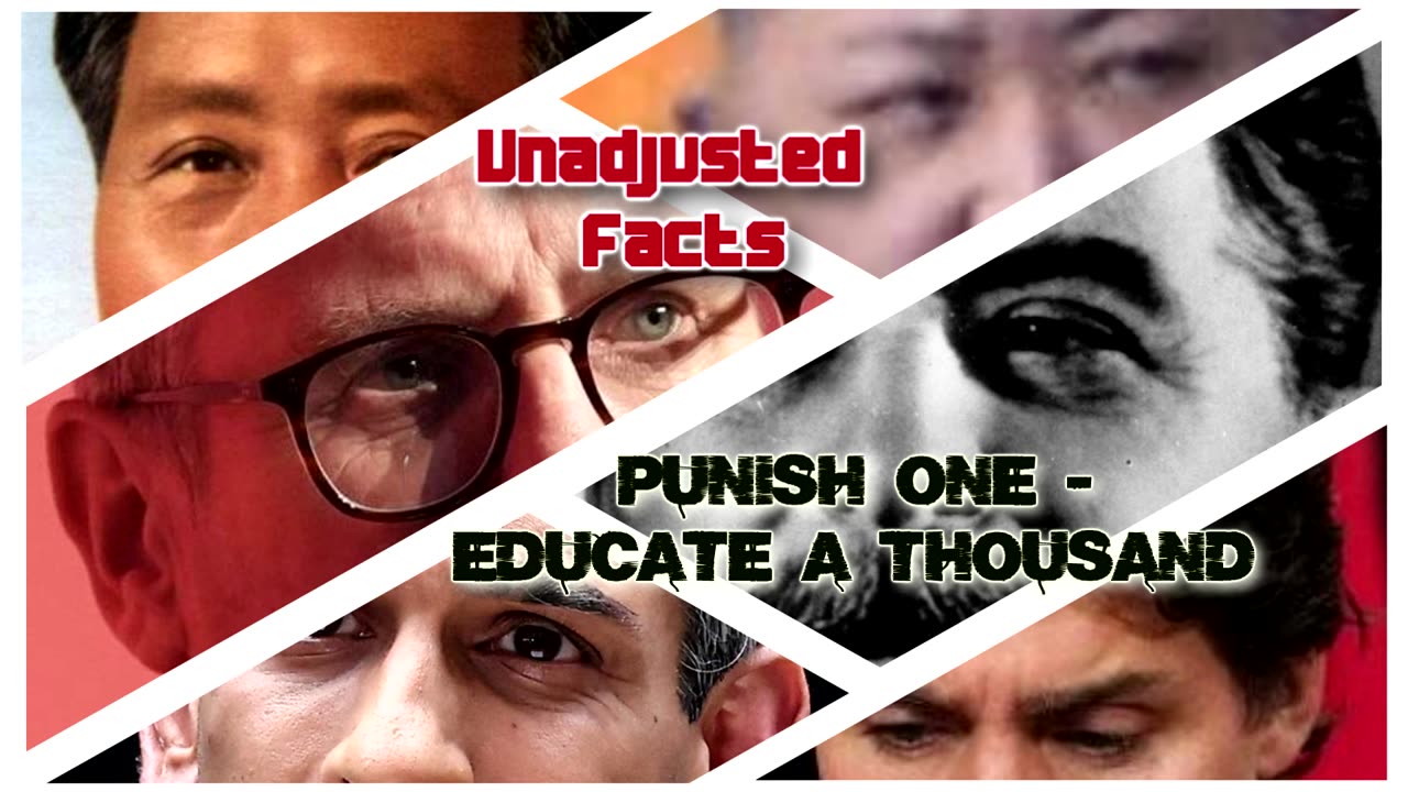 Punish one - Educate a thousand